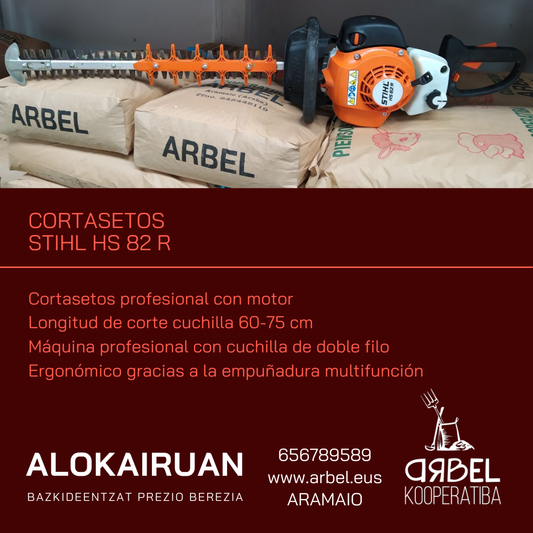 Cortasetos STIHL HS 82 R alokairuan